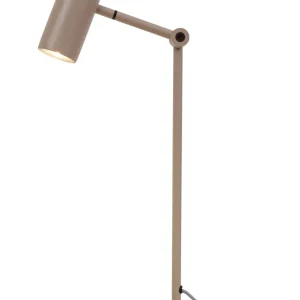 It's about RoMi Tischlampe MONTREUX grau | 19x17x40cm