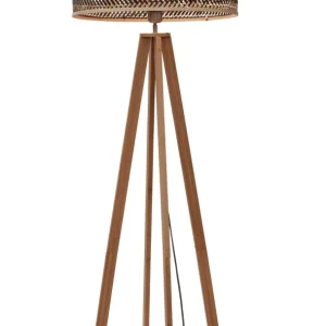 Good&Mojo Stehlampe JAVA braun | 50x50x145cm