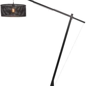 Good&Mojo Stehlampe JAVA schwarz | 175x50x207cm