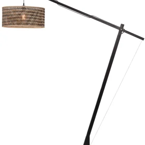 Good&Mojo Stehlampe JAVA braun | 175x50x207cm