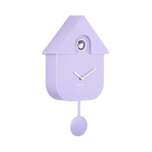 Karlsson Kuckucksuhr MODERN CUCKOO soft purple | 8,5x21,5x41 cm