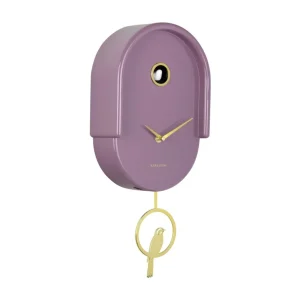 Karlsson Wanduhr TWEET light mauve | 20x42cm