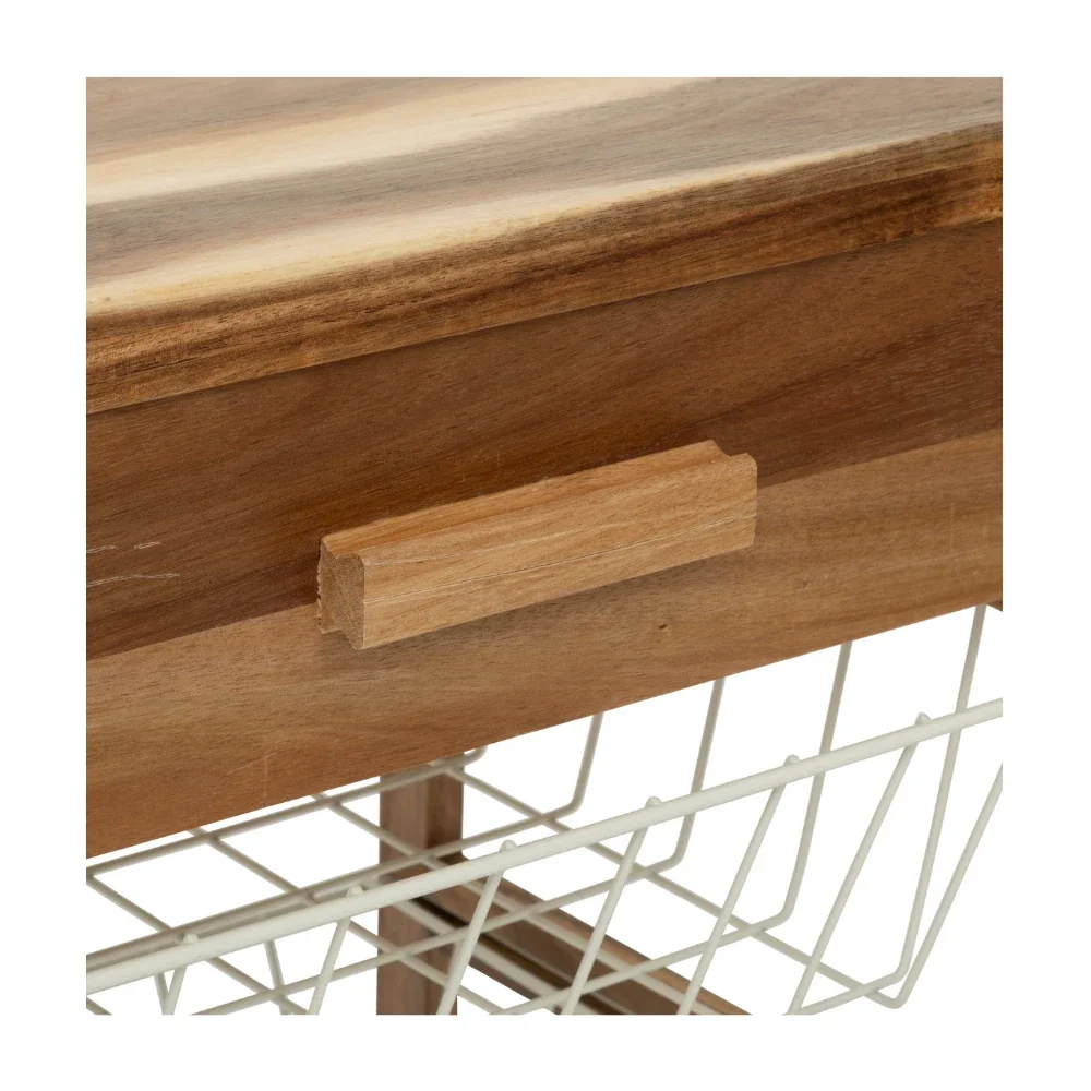 Houten keukentrolley met opbergmanden Five® – Bild 8