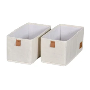 Schubladenkorb beige Kleiderschrank 2x mittel Store It