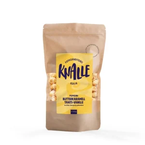 Knalle Popkorn BUTTERKARAMEL TAHITI-VANILLE 100g