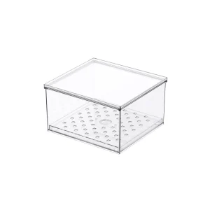 So Clever x Vacane Kühlschrankbehälter mit Schublade und Abtropfgestell Small