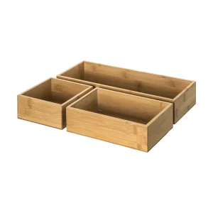 Schubladenfächer Holz 3-teilig Five®