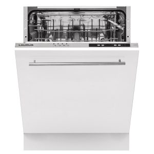 Laurus LSV60-4 Einbau-Spülmaschine, Vollintegrierter Geschirrspüler, 60 cm