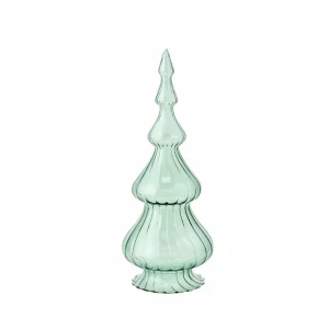 Lene Bjerre Weihnachtsdekoration ASTA M grün Glas | Ø12x30 cm