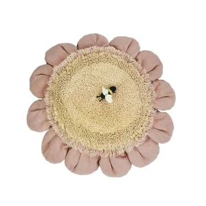 Lorena Canals Bodenkissen PINK DAISY | 70x70cm