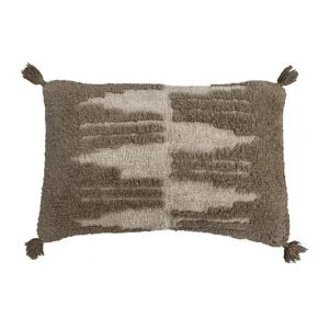 Lorena Canals Kissen NOMAD ZAGROS braun | 40x60cm