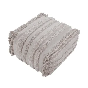 Lorena Canals Pouf AIR NATURAL | 54x54cm