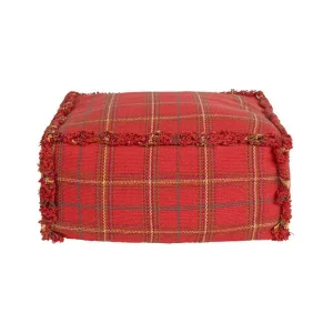Lorena Canals Pouf HANDLOOM Mapple Rot | 40x40cm