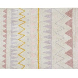 Lorena Canals waschbarer Teppich AZTECA vintage nude | 200x140cm