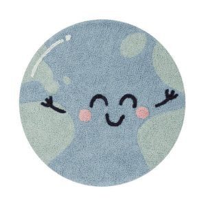 Lorena Canals waschbarer Teppich BIG BIG WORLD | 100x100cm