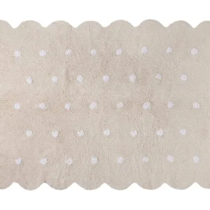 Lorena Canals waschbarer Teppich BISCUIT beige | 160x120 cm