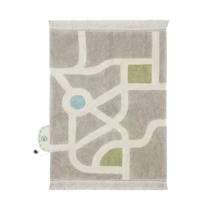 Lorena Canals waschbarer Teppich ECO-CITY mehrfarbig | 170x120cm