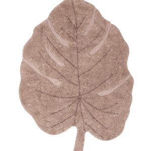 Lorena Canals waschbarer Teppich MONSTERA vintage nude | 180x120cm