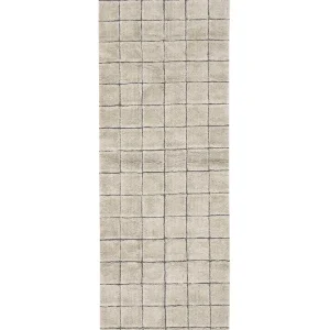 Lorena Canals waschbarer Teppich MOSAIC sandstein | 80x230cm