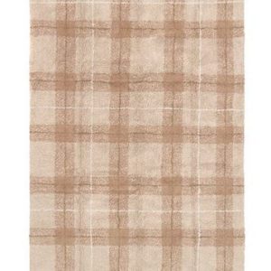 Lorena Canals waschbarer Teppich TARTAN Rose | 140x190cm