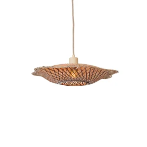 Good&Mojo Hängelampe MADURA natur/braun | 215x44x13cm