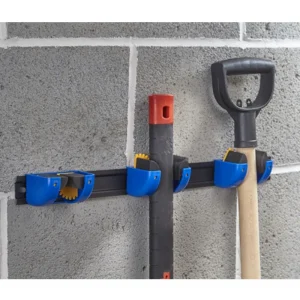 Stielhalter Besen und Gartengeräte für 3 Stiele Mottez