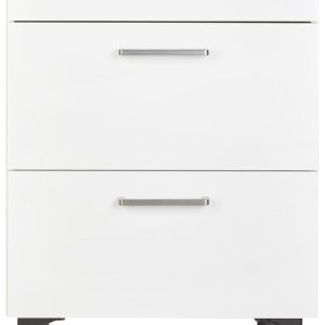 Kochstellenschrank / Unterschrank, 332 Alpinweiss, 60 cm, nobilia elements KS2A60