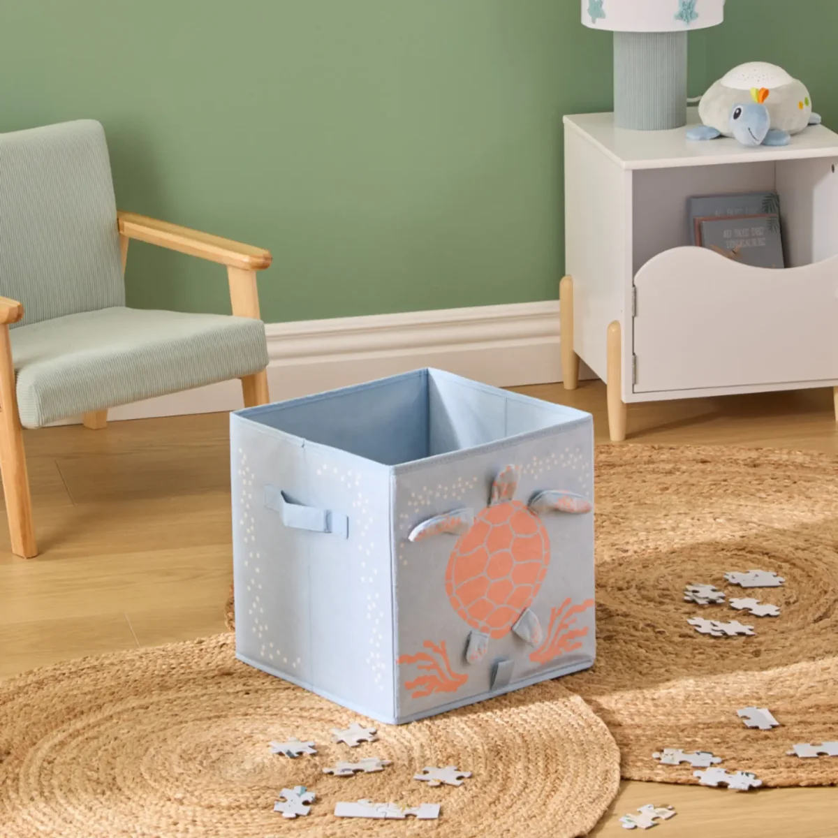 Aufbewahrungskorb Kinderzimmer Turtle Atmosphera – Bild 3