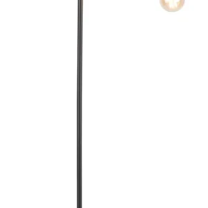 It's about RoMi Stehlampe OSLO schwarz | 48x32x190cm