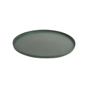 Present Time Tablett SERVIR jungle green | Ø 39,5x1,5 cm