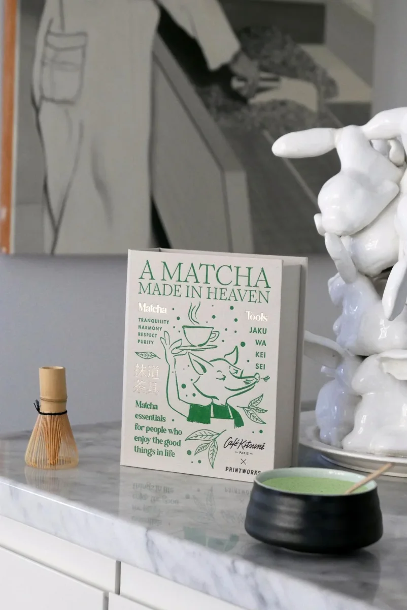 PRINTWORKS Küchenutensilien MATCHA TOOLS Matcha Tools - Cafe Kitsuné x Printworks beige | 23,3x17,8x7,8cm – Bild 8