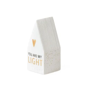 Räder LED Lichthaus YOU ARE MY LIGHT weiß | 5x11 cm