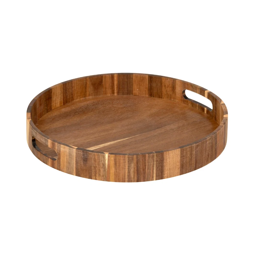 Rond Acaciahouten dienblad Five® – Bild 2