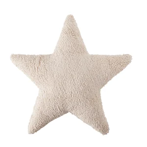 Lorena Canals Kissen STAR creme | 54x54cm