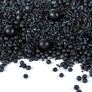 Schwarze Super Streusel