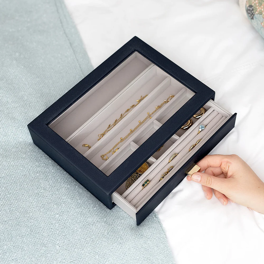 Schmuckkasten mit Schubladen stapelbar Stackers