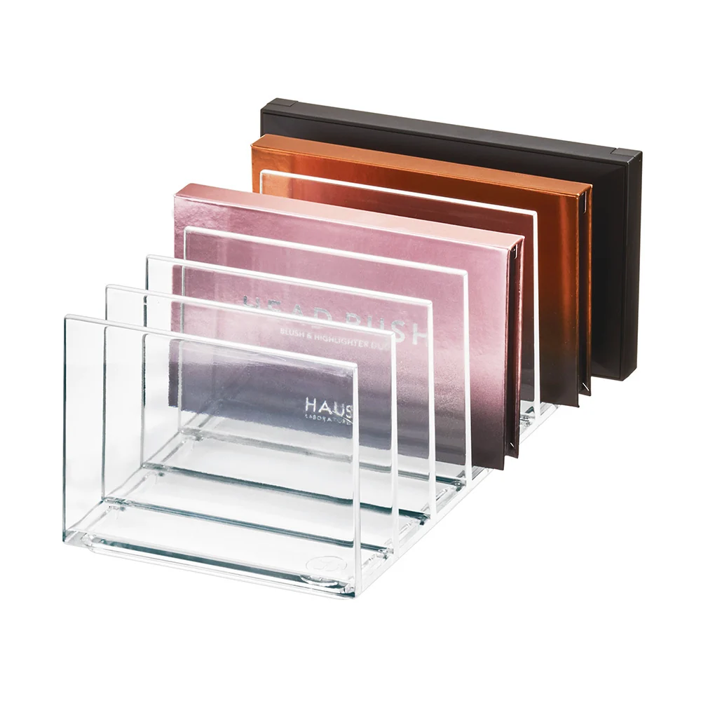 Make-up-Paletten-Organizer transparent iDesign - Sarah Tanno – Bild 2