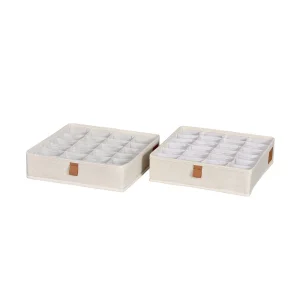 Schubladen-Sortierkörbe beige Store It