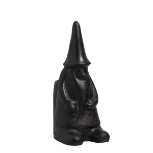 Storefactory Kerzenhalter HANS Keramik schwarz | Ø 7x15 cm