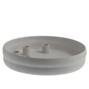 Storefactory Kerzenhalter KVISTHOLMEN hellgrau | Ø 30 cm