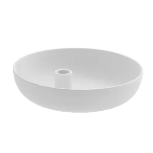 Storefactory Kerzenhalter LIDATORP L weiß | Ø 21x5cm