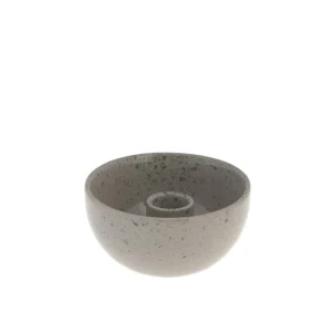 Storefactory Kerzenhalter LIDATORP Mini natur glänzend | Ø 10x 5 cm
