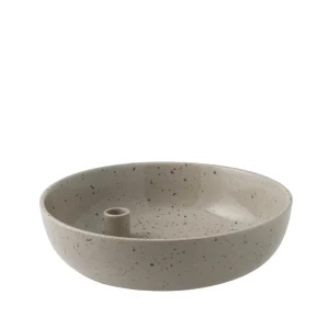 Storefactory Kerzenhalter LIDATORP XL natur glänzend | Ø 26x7 cm