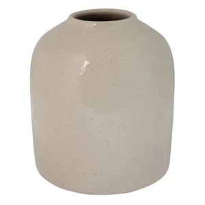 Storefactory Vase DOMSJÖ L natur weiß | Ø21x25cm