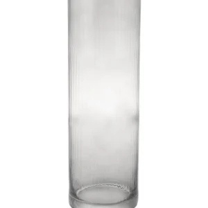 Storefactory Vase / Windlicht RAMSJÖ MEDIUM grau | Ø 12x35 cm