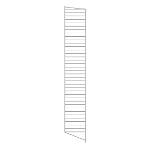 String Furniture Bodenleiter T30 x H200, Dunkelgrau, 2er Pack