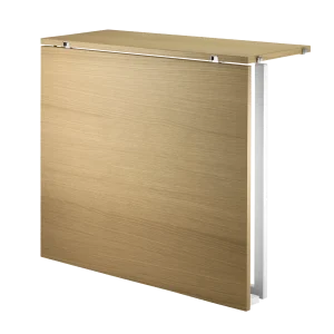 String Furniture Klapptisch B78 x T30 x H71, Eiche/Weiß