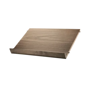 String Furniture Zeitschriftenablage Holz B58 x T30 x H15, Walnuß