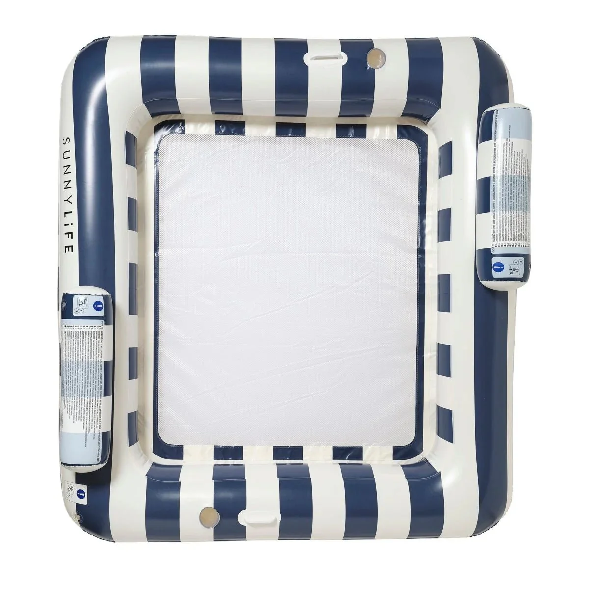 Sunnylife Luftmatratze TWIN HAMMOCK blau creme | 190x170x42cm – Bild 4