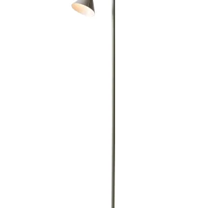 It's about RoMi Stehlampe STAVANGER hellgrau | 37x25x146cm
